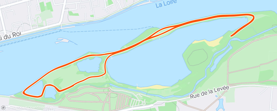 Map of the activity, Triathlon d'Orléans - CAP 2