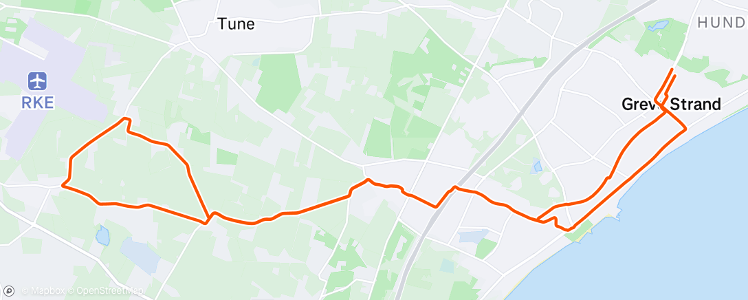 Map of the activity, Morning Ride