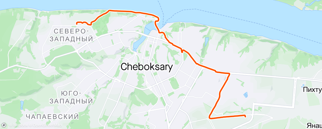 Map of the activity, Забрал ляс с ТО