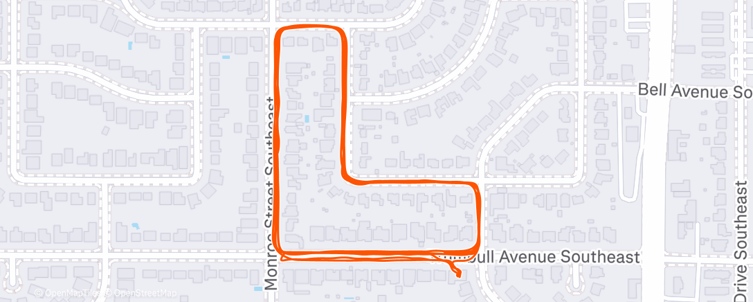 Карта физической активности (Monday 40.0# Pack Interval Training)