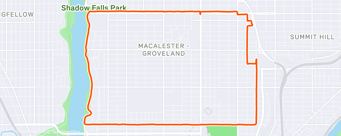 Map of the activity, Easy 8