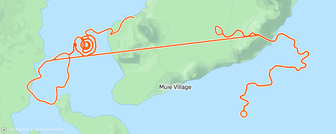 Map of the activity, Zwift - Loopin Lava in Watopia