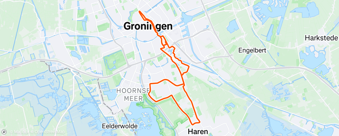 Map of the activity, 90’ easy 🏃🏼‍♂️