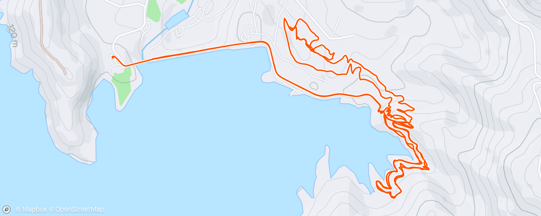 Karte der Aktivität „Afternoon E-Bike Ride”