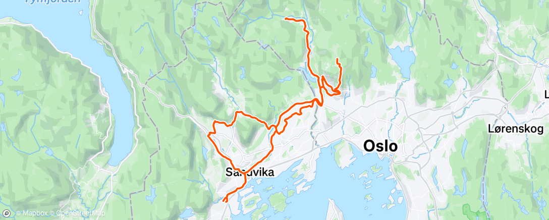 Map of the activity, Brødrene Brothers