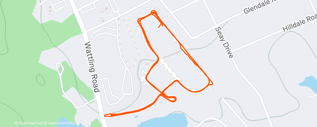 Карта физической активности (Walk/run)