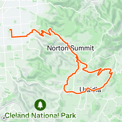 Norton Uraidla Loop #1 | 37.5 km Cycling Route on Strava