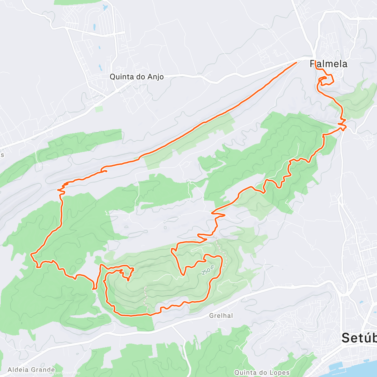 Map of the activity, 210’ por Palm’elameada’