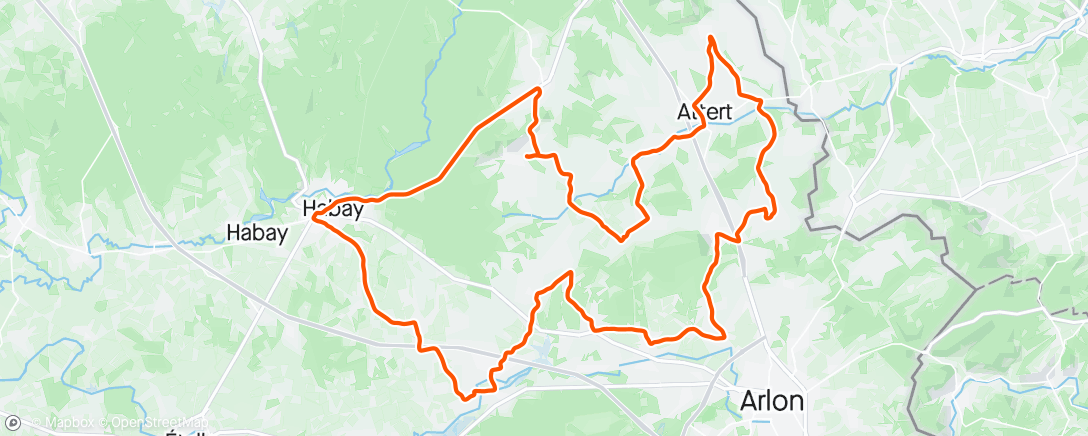 Mapa de la actividad (Nobressart / Balade communale)