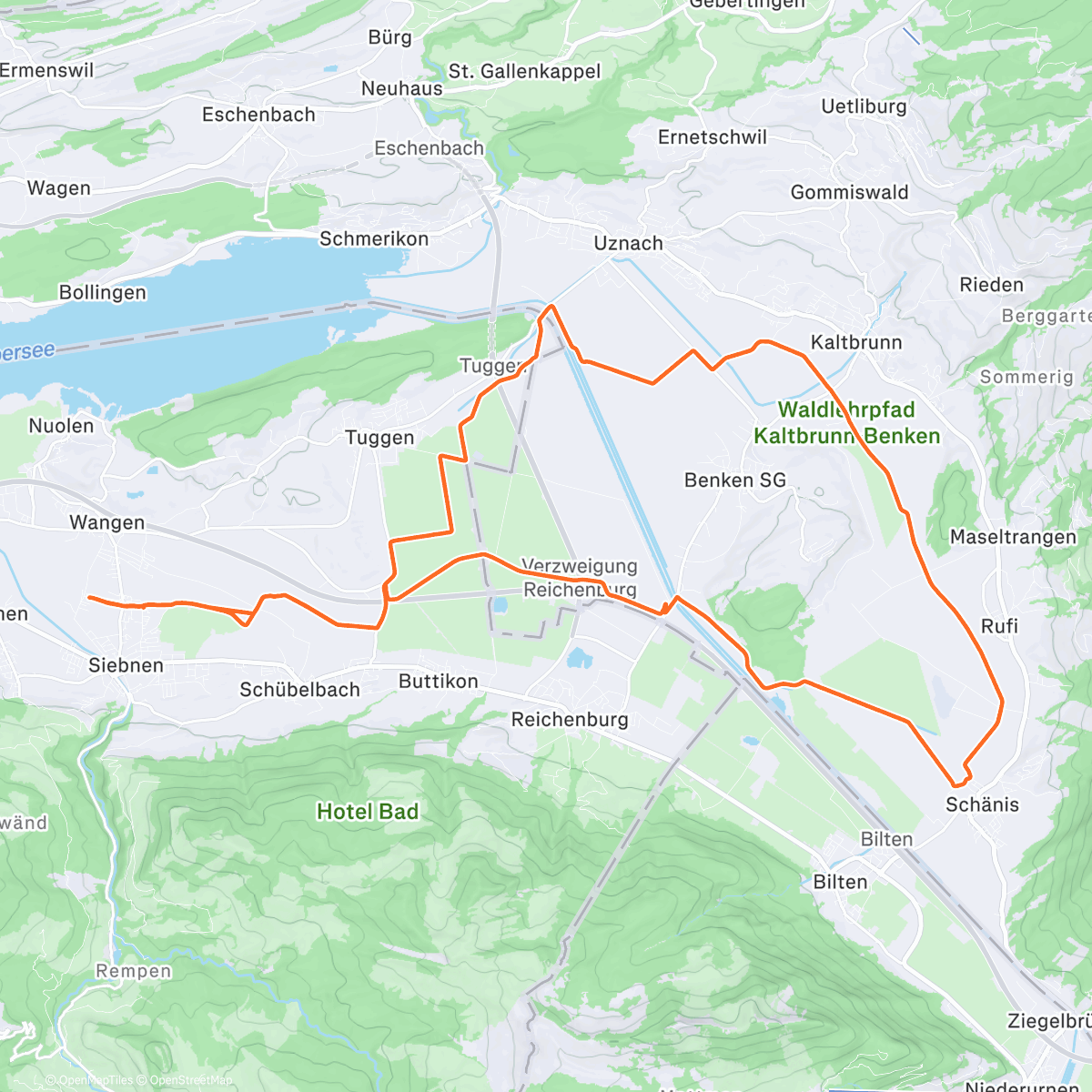 Map of the activity, Mission🔥 ride