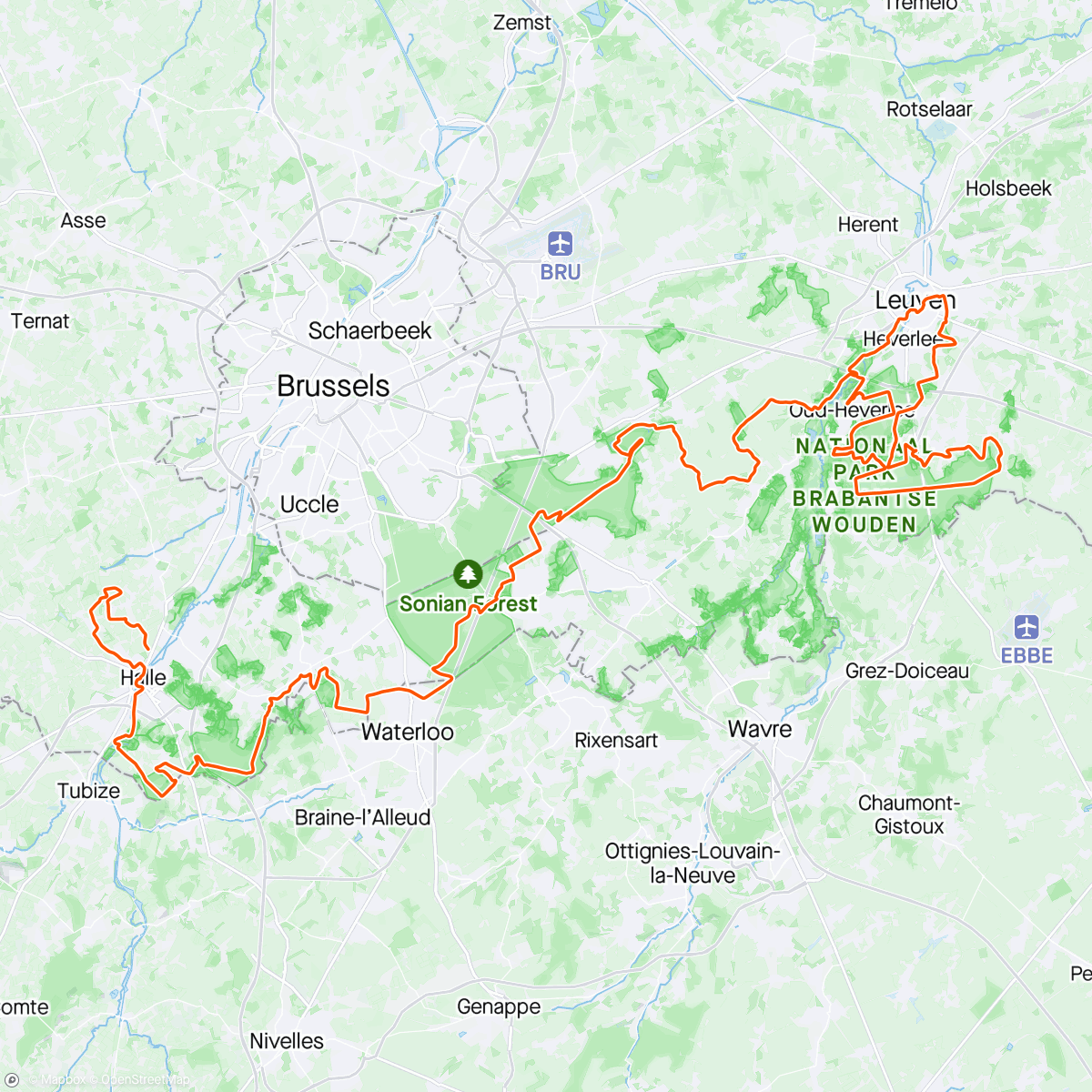 Mapa de la actividad, Gravel worlds 🥹🌈