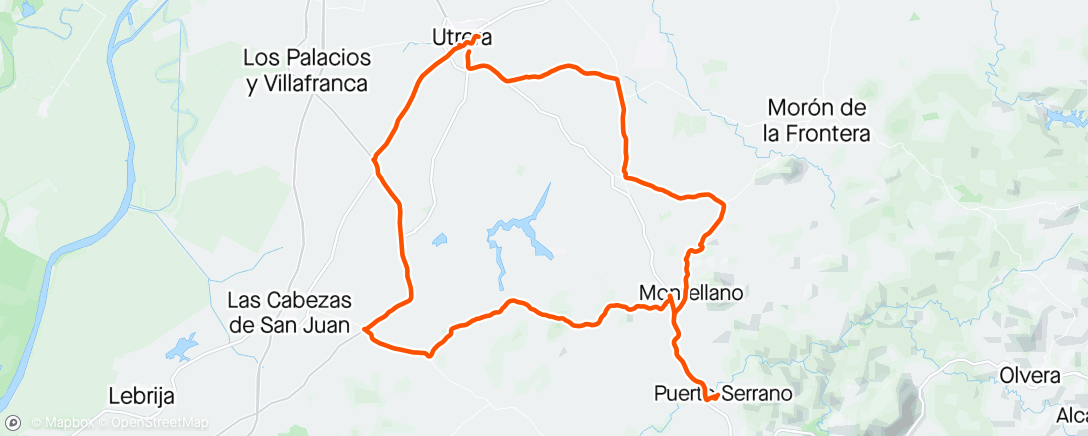 「Bicicleta por la mañana」活動的地圖