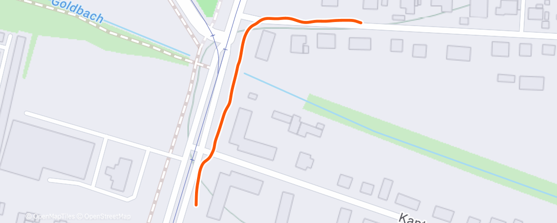 Map of the activity, Evening Walk