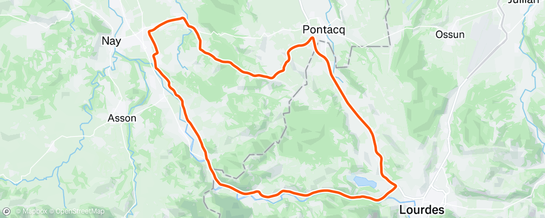 Map of the activity, Vélo avec Pauline 🚴