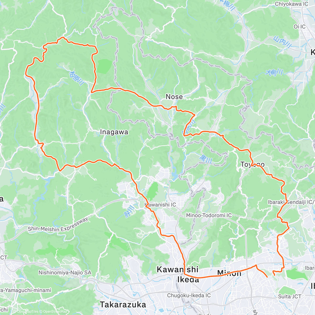 Map of the activity, 黒豆と新酒、エビ餅を買いに
大好きな輪の里にご挨拶ライド