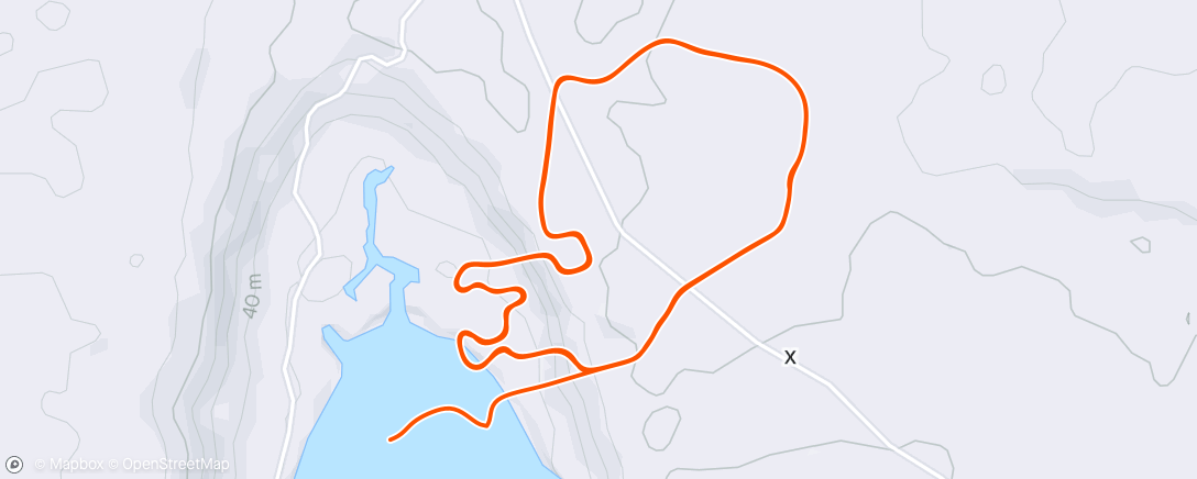 Карта физической активности (Zwift - Race: Zwift Crit Racing Club - Neokyo Crit Course (B) on Neokyo Crit Course in Makuri Islands)