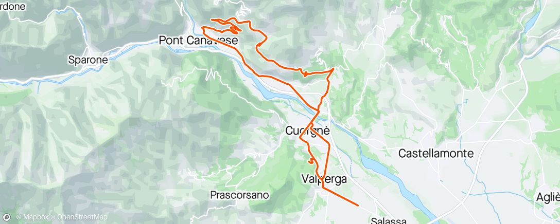 Map of the activity, Giro umido💦