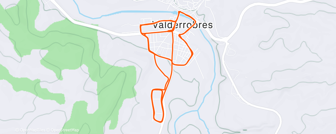Map of the activity, Primera de l'any al Matarranya