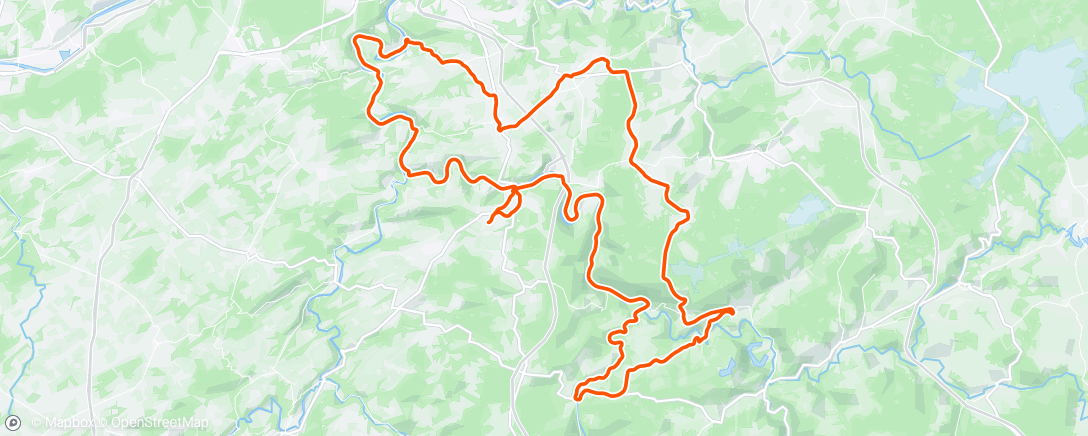 Mappa dell'attività Afternoon Ride