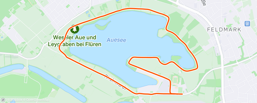 Karte der Aktivität „Morning Run”