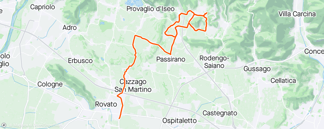 「Giro della Franciacorta
😅😅😅」活動的地圖
