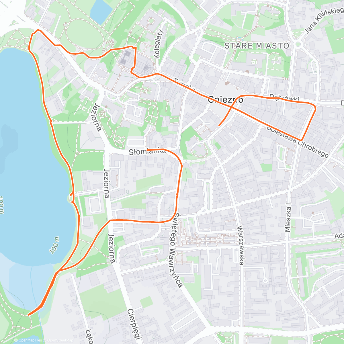 Map of the activity, PGN