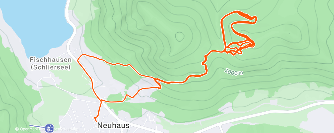 Map of the activity, E-MTB ⚡️ Testing