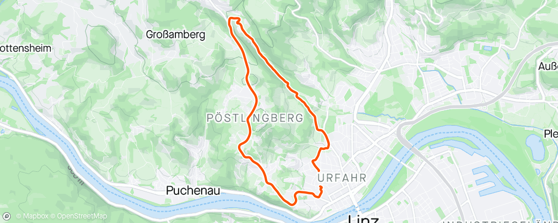 Map of the activity, Hausbergrunde 1/2