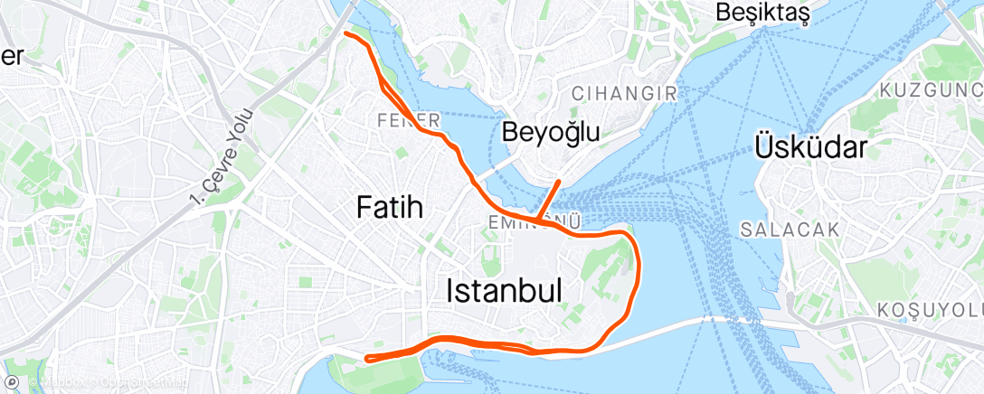 Carte de l'activité Istanbul HM 2024!