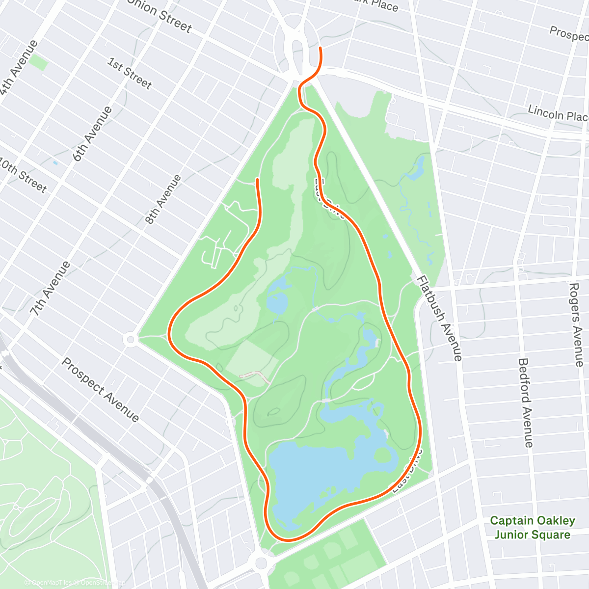 Map of the activity, Zwift - Green to Screen in New York