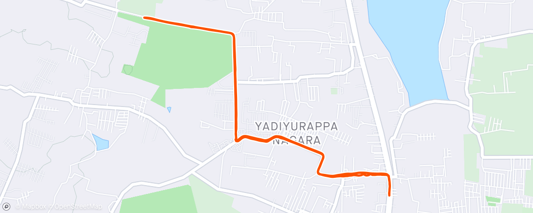 Map of the activity, 8.46k & it's 500th🏃 till date ✌️