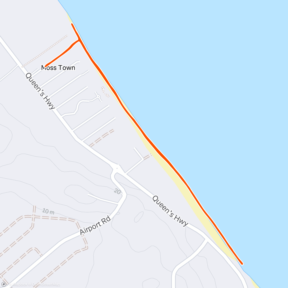 Map of the activity