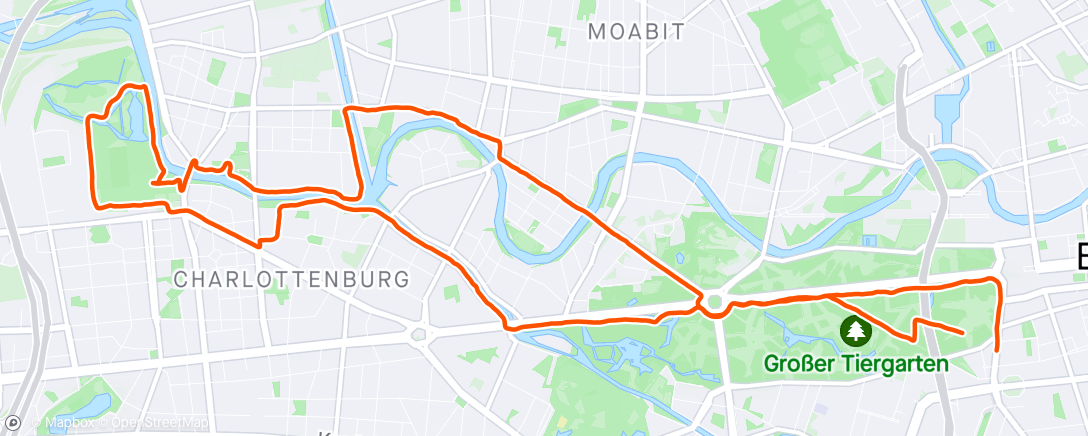 Map of the activity, Another Berlin Tour