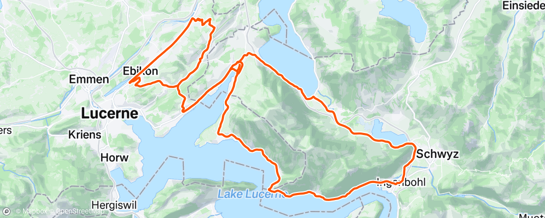 Map of the activity, Suisse stage 1