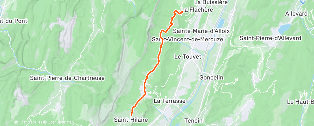 Карта физической активности (VTTtaf du matin)