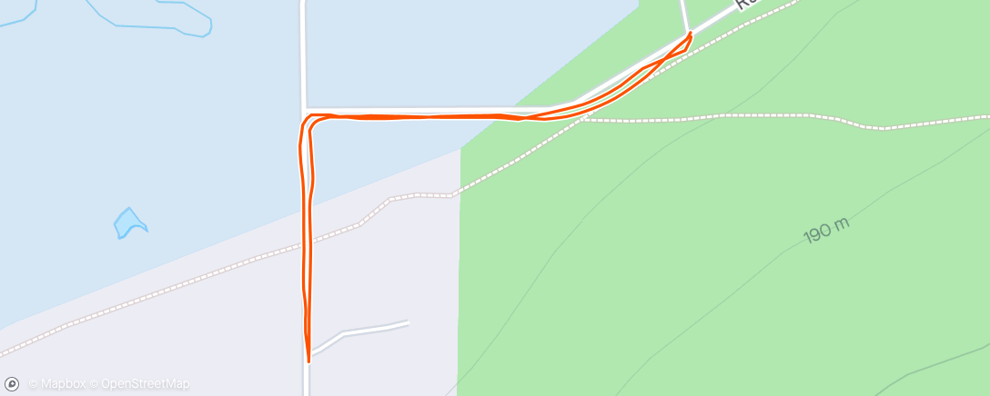 Map of the activity, Slow Walk with Monte