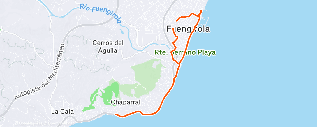 Map of the activity, Test Umbrales