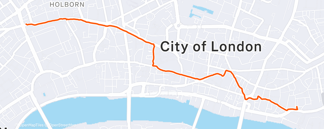 Map of the activity, Walk - Power to the Tower