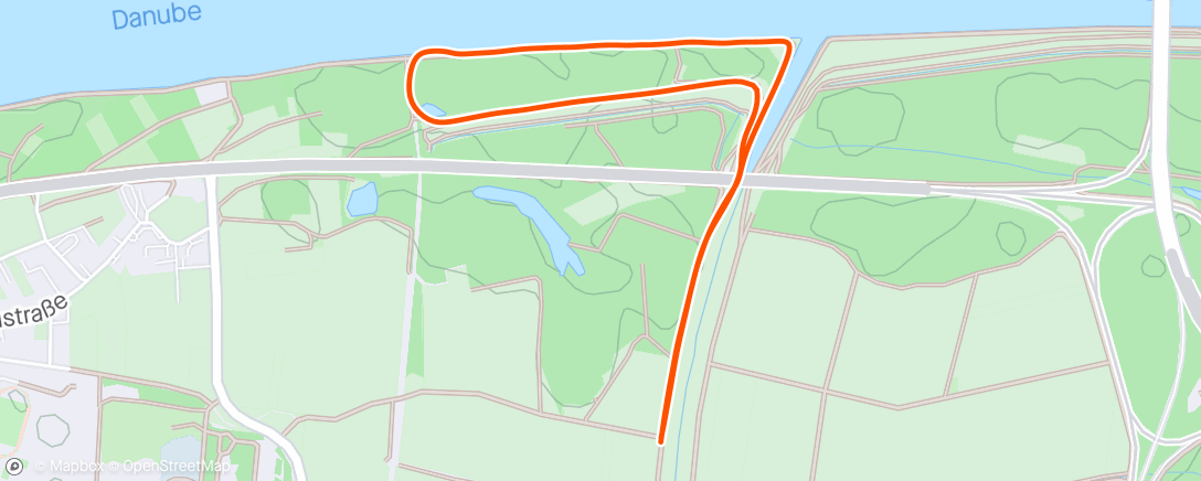 Map of the activity, Donaulauf Furth bei Göttweig