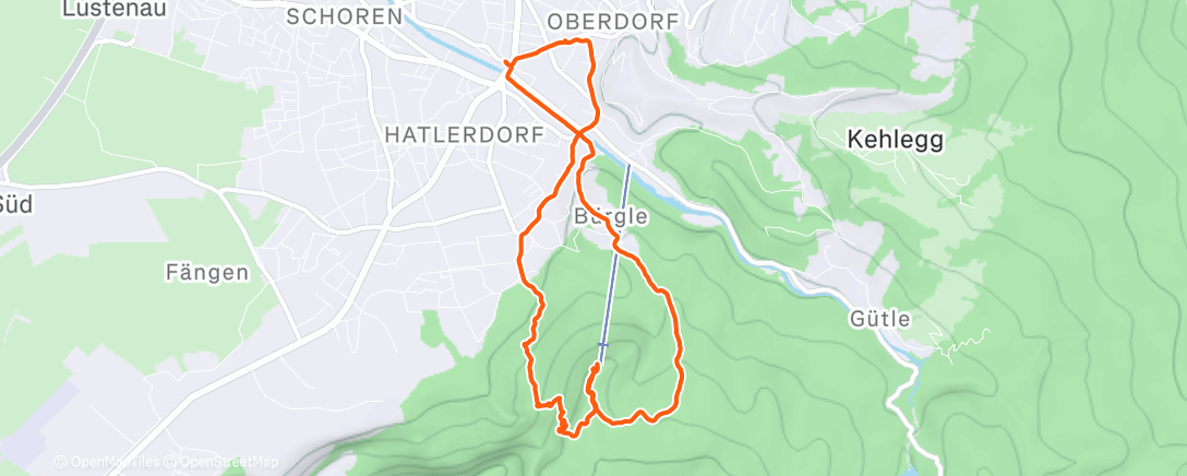 Map of the activity, Double