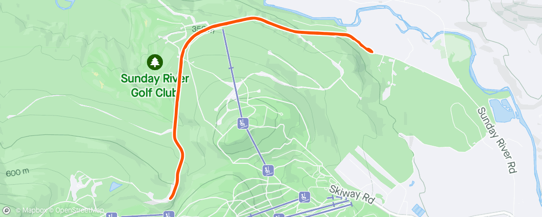 Mapa da atividade, I really don’t enjoy running on the road. But Mt Wash in 3 weeks. Monkey Brook