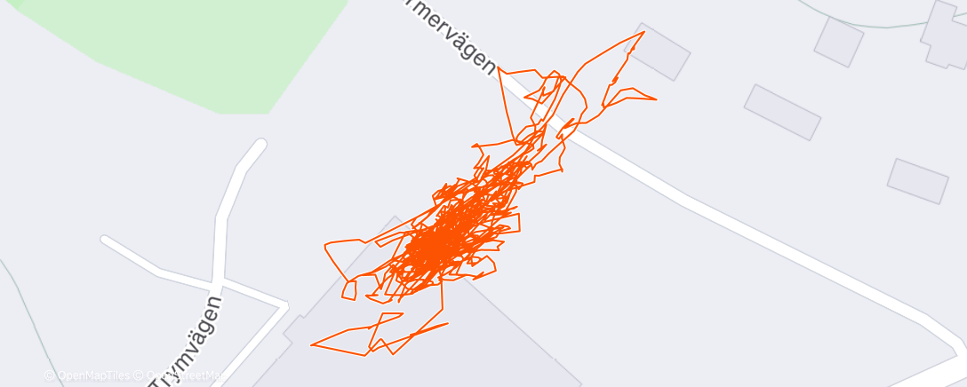 Map of the activity, Lunch Tennis