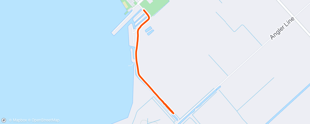 Map of the activity, Afternoon Walk