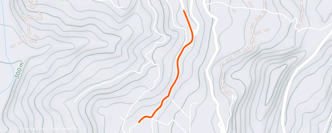 Map of the activity, Camminata mattutina