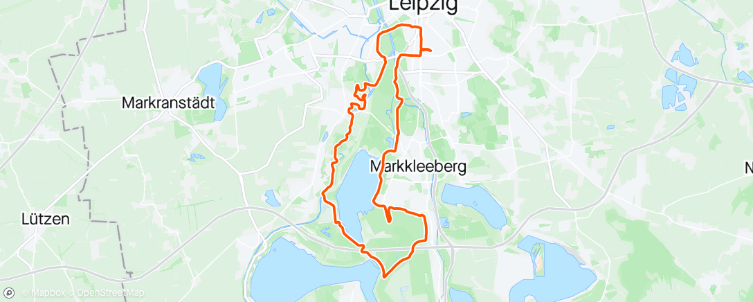 Map of the activity, Gravel Sonntag