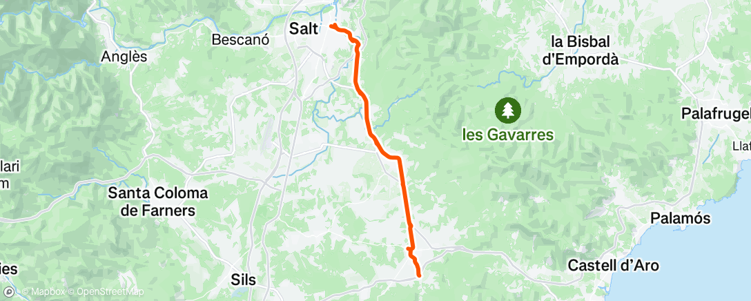 Map of the activity, Namiddagrit