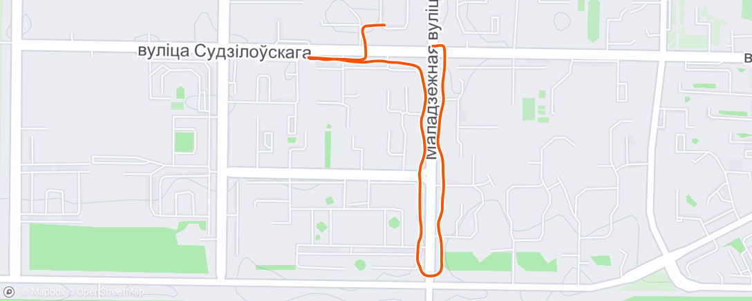 Map of the activity, Ночной хайкинг