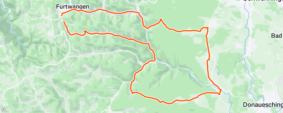 Map of the activity, Fahrt am Nachmittag