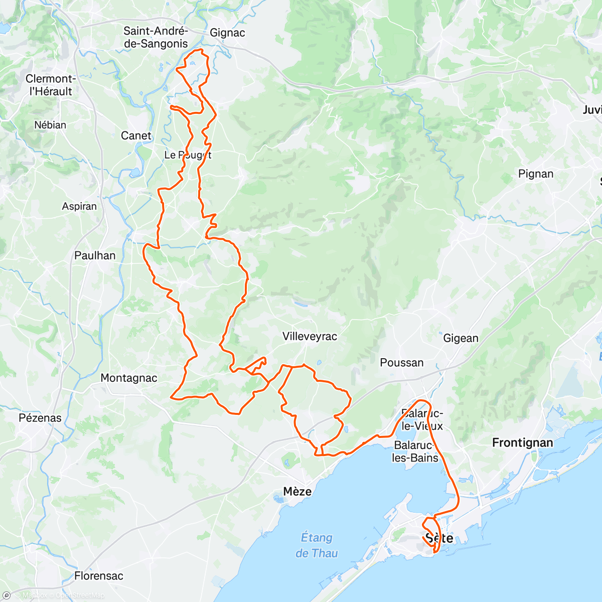 Peta aktivitas, Sète/7 y’a pas de vacances