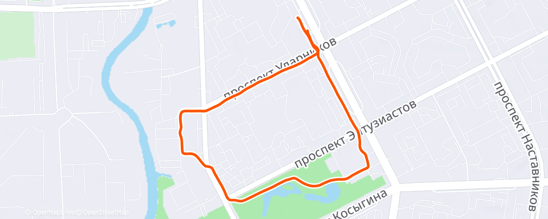 Map of the activity, В поисках санок-ледянок